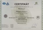 ČSN EN ISO 9001&nbsp;2016 Certifikát CZ