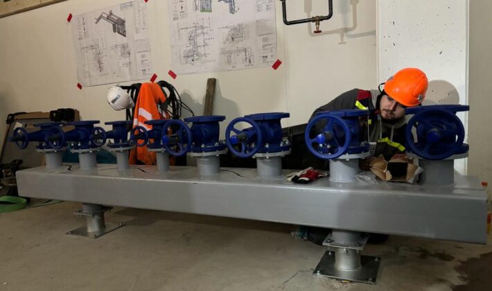 Potrubářské a&nbsp;instalatérské práce v&nbsp;projektu Die Macherei Berlin-Kreuzberg M60